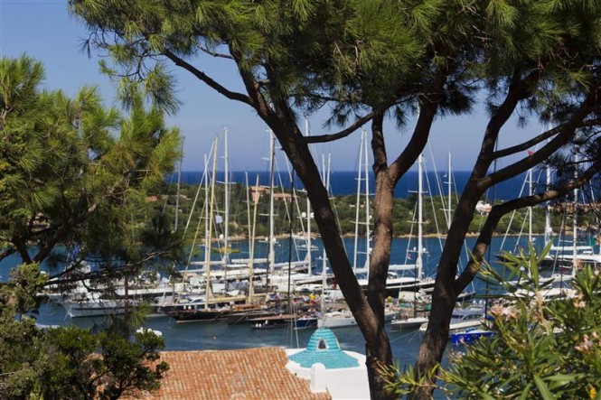 Maxi Yacht Rolex Cup fleet moored at the YCCS - Image Rolex - Carlo Borlenghi Maxi Yacht Rolex Cup fleet moored at the YCCS - Image Rolex - Carlo Borlenghi