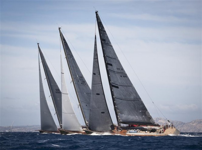 Maxi fleet action on Day 2 - Photo Credit Rolex - Carlo Borlenghi Maxi fleet action on Day 2 - Photo Credit Rolex - Carlo Borlenghi