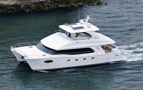 The First Horizon PC58 yacht launched – A 58ft power catamaran by Horizon Yachts The First Horizon PC58 yacht launched – A 58ft power catamaran by Horizon Yachts