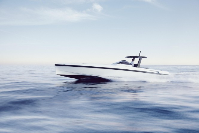 First images of the new Wally motor yacht tender Wally//One