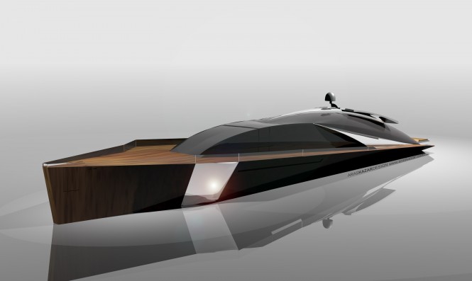42m Motor Yacht Blue Peace by Aras Kazar Designs