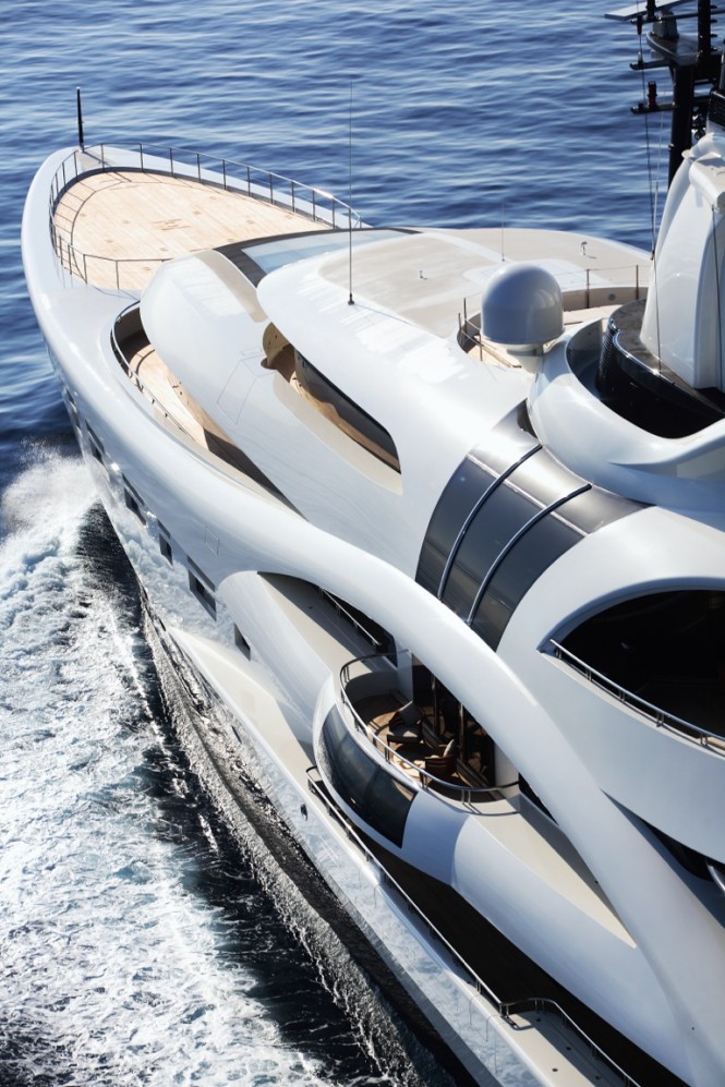 Blohm + Voss 96m Palladium superyacht by Michael Leach Design wins four awards