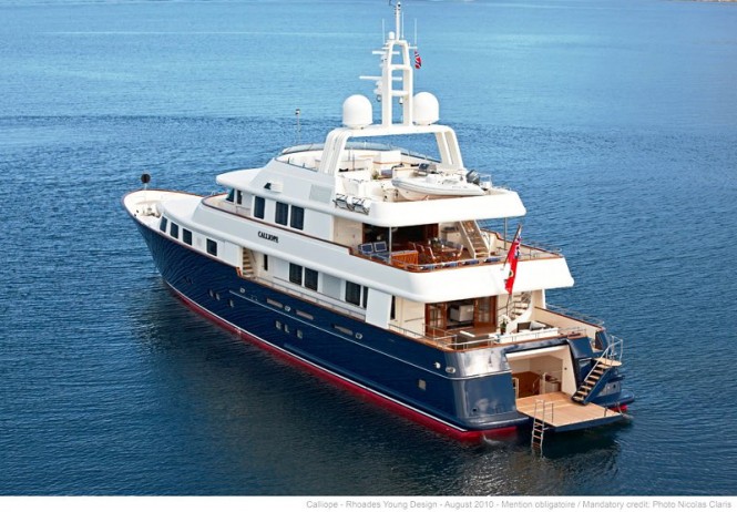 Golden Neptunes for MCM’s sailing yachts Kokomo, Lionheart and motor yacht Calliope