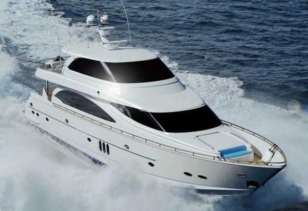 Horizon launches E88 motor yacht Mineral Water