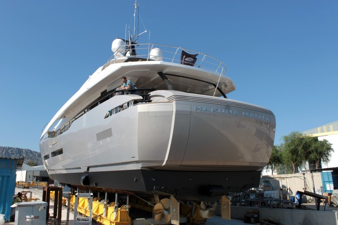 37m motor yacht Hakuna Matata launched by Peri Yachts
