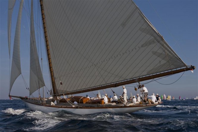 Sail yacht CAMBRIA - Photo By Rolex Carlo Borlenghi Sail yacht CAMBRIA - Photo By Rolex Carlo Borlenghi