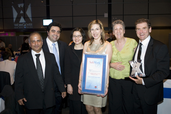 NSW Boating Industry Association at 2011 WorkCover NSW SafeWork Awards