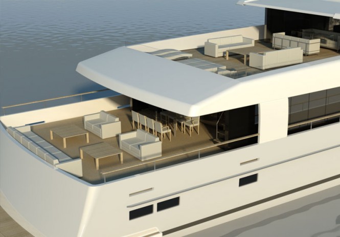 45m Trideck Benetti Sail Division motor yacht Logica