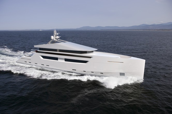 49m Nick Mezas motor yacht concept 49m Nick Mezas motor yacht concept