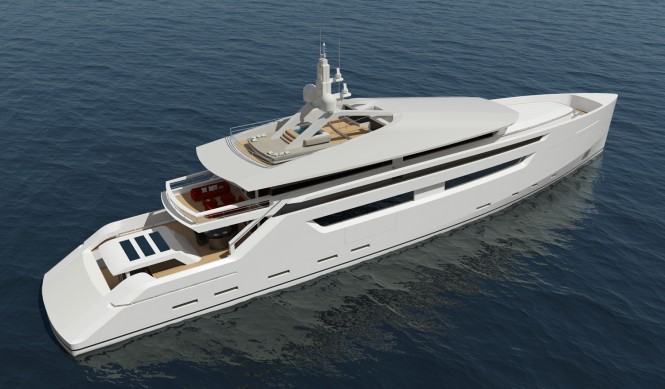 49m motor yacht concept by Nick Mezas Yacht Design
