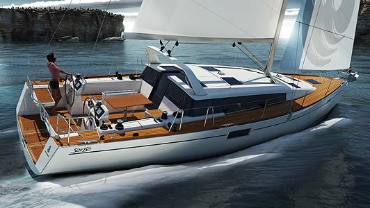 Beneteau sailing yacht Sense 43 Beneteau sailing yacht Sense 43