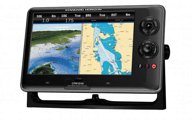 Standard Horizon new CPN700i and CPN1010i Touchscreen Chart Plotters