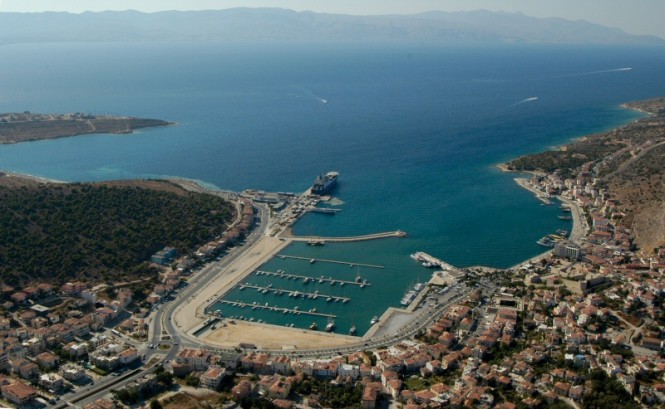 Golden Anchor for Cesme Marina