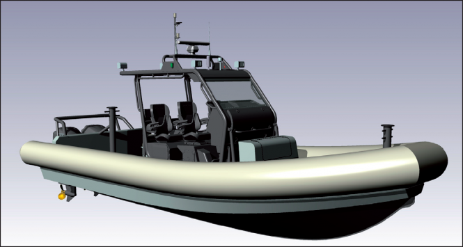 New ERDEVICKI ER30-ST Yacht Tender