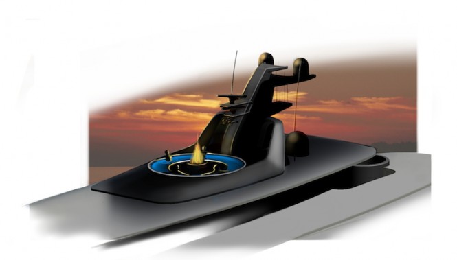 Feadship Qi superyacht concept - Spa Pool Feadship Qi superyacht concept - Spa Pool