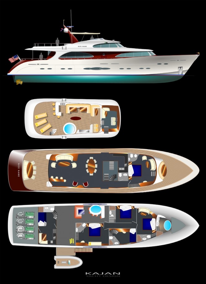 Grand Bay Yachts’ new project – 30m motor yacht ELEGANCE