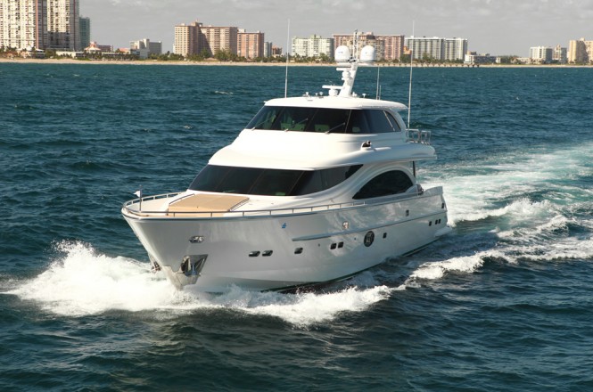 Six Horizon motor yachts at Gold Coast Marine Expo