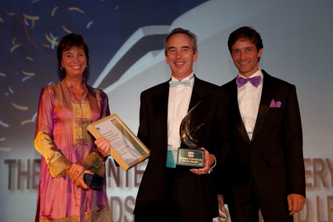 2011 ISS Fabien Cousteau Blue Award winner Yacht Carbon Offset
