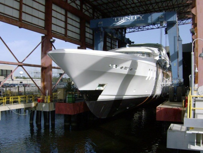 Lady Linda Superyacht Trinity Yachts ex T050 Ready to Splash Lady Linda Superyacht Trinity Yachts ex T050 Ready to Splash