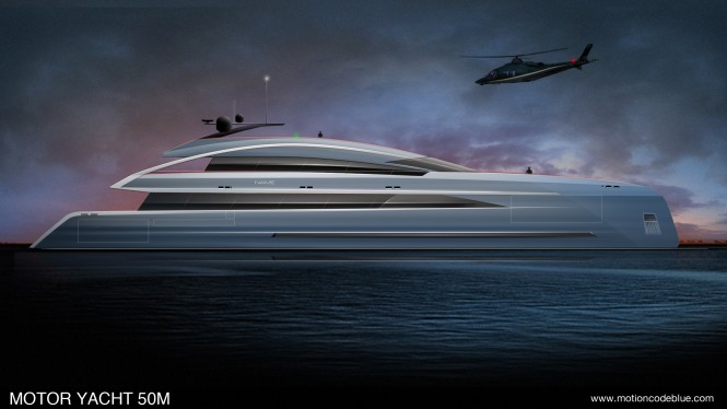 Motor Yacht MCB 50m design concept Motor Yacht MCB 50m design concept