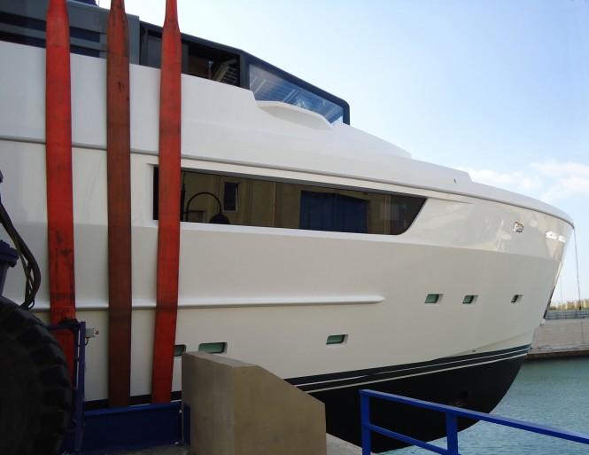 Motor yacht M'OCEAN - Arcadia 115 at her launch Motor yacht M'OCEAN - Arcadia 115 at her launch