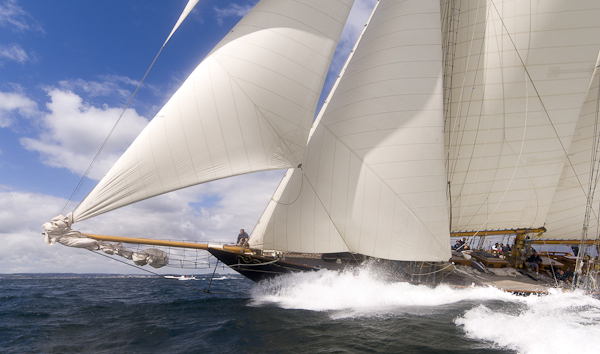 Pendennis sailing yacht Mariette - Credit Ian Badley Pendennis sailing yacht Mariette - Credit Ian Badley
