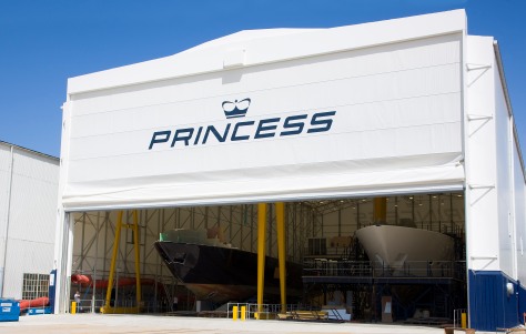 Princess Yachts’ new manufacturing facility in Plymouth
