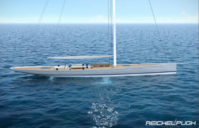 Reichel Pugh new 35m sailing yacht Classic Racer 115