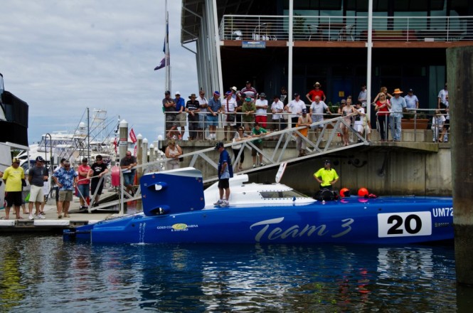The V8 superboats were a crowd pleaser The V8 superboats were a crowd pleaser