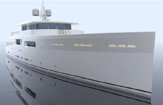 New 164´ Explorer Motor Yacht by JFA Yachts and Bill Dixon Design