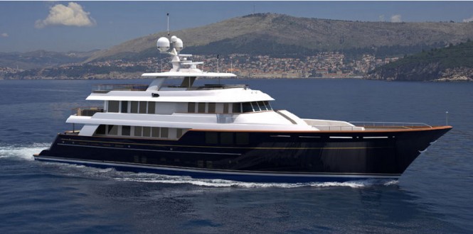 45m Super Yacht RMK 4500 designed by Ron Holland 45m Super Yacht RMK 4500 designed by Ron Holland