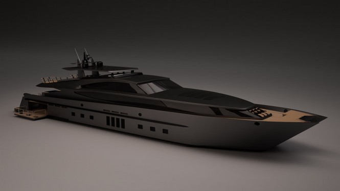 47m Super Cat 154 Yacht Concept by SFG Yacht Design & Management
