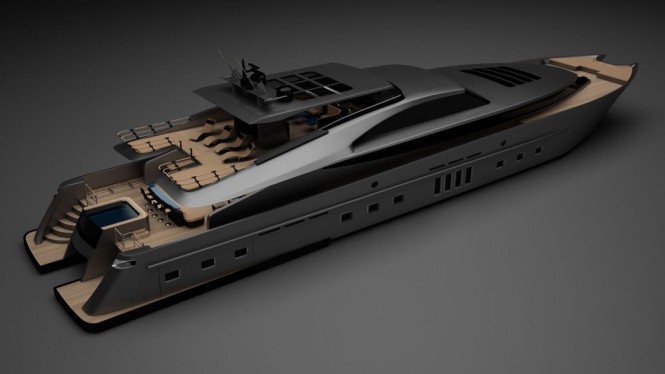 47m Super Cat 154 superyacht - bird's view 47m Super Cat 154 superyacht - bird's view