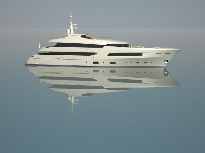 New 50m Marin Yachts superyacht Project designed by Arquinaval