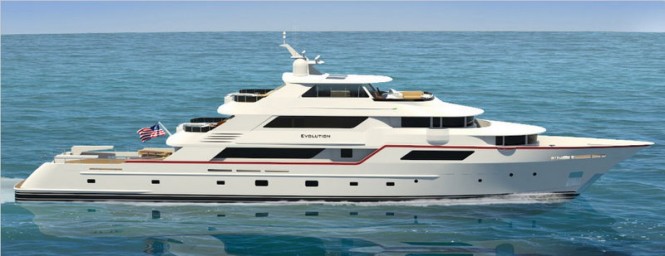50m luxury explorer motor yacht EVOLUTION by Trinity Yachts