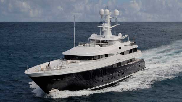 60m Superyacht KAISER’s interior by Bannenberg & Rowell