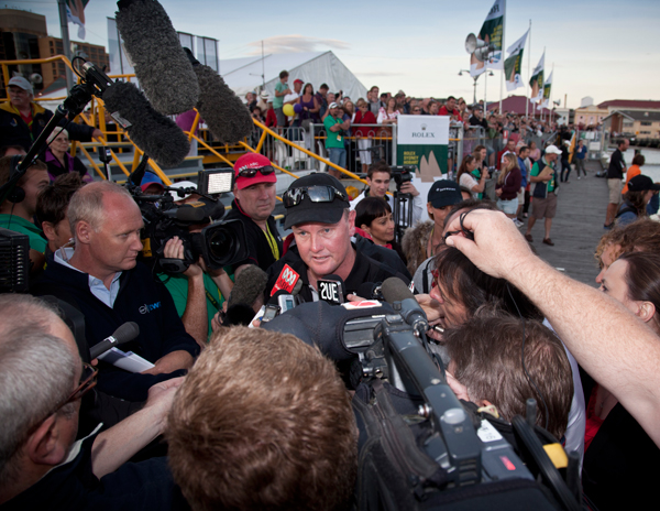 Anthony Bell, owner/skipper of Investec Loyal superyacht Anthony Bell, owner/skipper of Investec Loyal superyacht