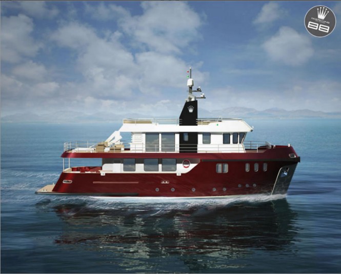 Cantieri Navali Chioggia (CNC) expedition yacht Ocean King 88 due in 2012
