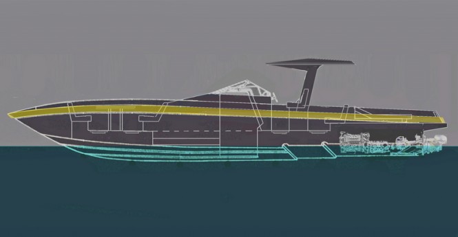 SCOD World’s First Zero Carbon ´Emax Super Marine 45´ Superyacht Tender - Layout SCOD World’s First Zero Carbon ´Emax Super Marine 45´ Superyacht Tender - Layout