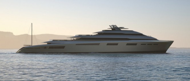 New Fincantieri 99m Motor Yacht XVINTAGE by Stefano Pastrovich
