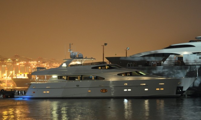 Newly-launched 30.6m motor yacht EUPHORIA by Horizon Yachts