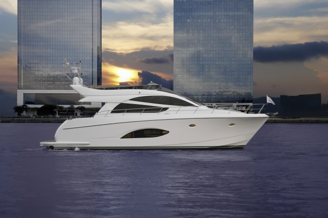 Horizon launches the First Horizon E54 Motoryacht with debut at the 2012 Dusseldorf Boat Show