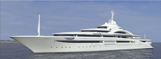 Motor Yacht Project 120 by H2 Yacht Design due for launch in 2012