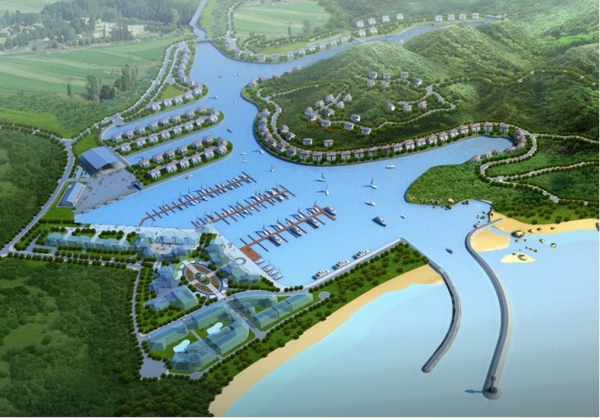 CNFE to design the Oceania Point Marina in China