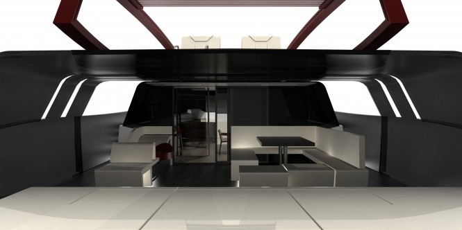 On board Blunt 118 Superyacht On board Blunt 118 Superyacht