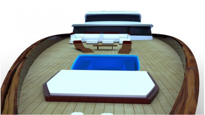 On board luxury yacht N-DOUR On board luxury yacht N-DOUR