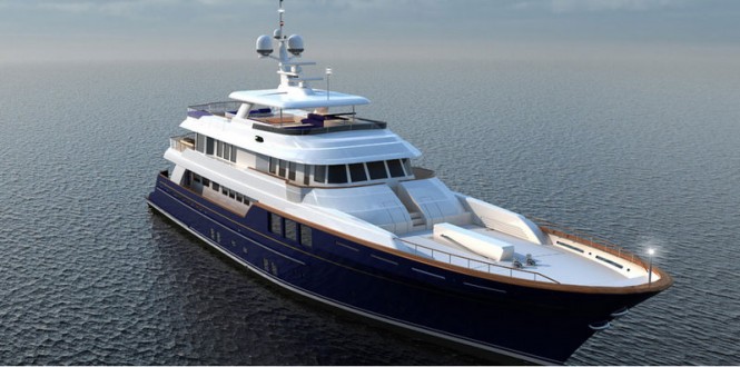 RMK 4500 superyacht by RMK Marine and Ron Holland RMK 4500 superyacht by RMK Marine and Ron Holland