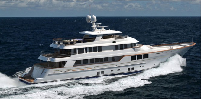 45m Ron Holland designed RMK 4500 (BN80) superyacht launched