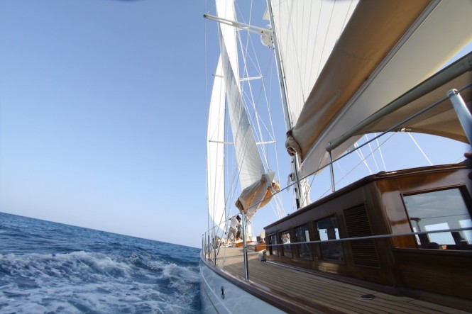 Additional photos of the stunning 25m sailing yacht Shindela by Arkin Pruva Argos Yachts