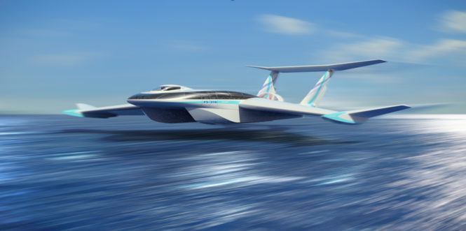FlightShip – next generation eco-friendly mega yacht tender and aircraft by FlightShip International UnitedUnconventional